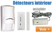 Détecteurs intérieur