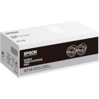 Pack 2 toners noir (2 x 2500 pages) WorkForce série AL-M200DN/DW