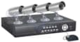 DVR Kits à 4 caméras avec connexion à distance SE-E4CH600AB-2