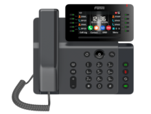 Téléphone IP Haut d'entreprise écran Couleur de 4,3 pouces, 20 Lignes SIP, Bluetooth et WiFi Intégré 10 touches DSS programmables