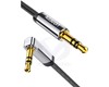 Ugreen Câble Audio Jack plat Coudé 3.5mm 1M 10597