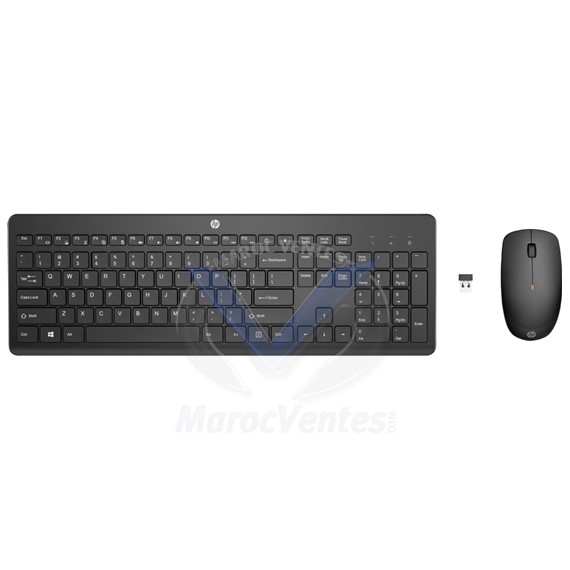 Ensemble Clavier et Souris sans Fil 235 AZERTY 1Y4D0AA