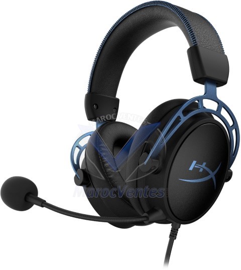 Casque HyperX Cloud Alpha S Bleu HX-HSCAS-BL WW 4P5L3AA