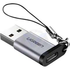 Ugreen Adaptateur USB 3.0 vers USB-C Femelle GRIS 50533
