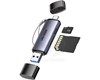 Lecteur de Carte SD Micro SD USB C USB 3.0 2 en 1 Adaptateur