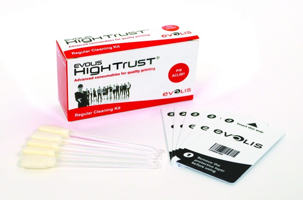Kit de Nettoyage Standard pour Imprimante Agilia (5 cartes + 5 tiges) ACL013