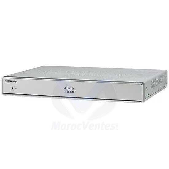 Routeur Ethernet Double GE WAN NWork ISR 1100 4 Ports C1111-4P