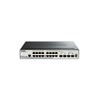 Smart switch 16 ports 10/100/1000 Mbps + 2 SFP Gigabits + 2 SFP+ 10 G