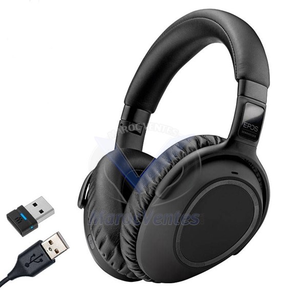 EPOS Micro-casque  circum-aural Bluetooth sans fil  Suppresseur de bruit actif ADAPT 660