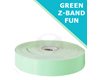 Z-BAND FUN 25MM GREEN (4*350) Desktop Box of4°