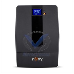 Onduleur Horus Plus 2000  line-interactive 2000VA/1200W Tour 4 x Prise FR NJOY_PWUP-LI200H1-AZ
