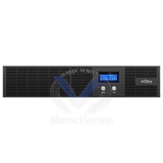 Onduleur Argus 2200 Line-Interactive 2 200 VA/1320W Montable en Rack 4 Prises IEC C13 NJOY_PWUP-LI220AG-CG