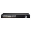 Commutateur Intelligent Gigabit 24 Ports 10/100/1000 Mbps RJ45 Boîtier en Acier Montable en Rack 19  Géré