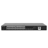 Switch POE Géré Gigabit L2 à 24 ports Gigabit RJ45 POE/POE+ 4 SFP