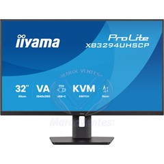 Moniteur CURVED 4K 32 Pouces VA Ultra HD HDMI/DisplayPort/USB-C XB3294UHSCP-B1