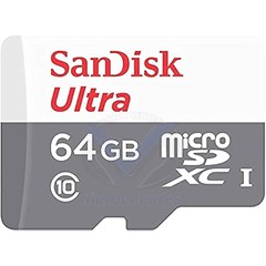 CARTE SANDISK ULTRA MICROSDHC™/MICROSDXC™ UHS-I 64GO