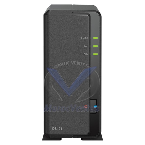 Serveur NAS 1 Baie DiskStation Mini-Hub 1Bay Realtek RTD1619B 1GB 1xRJ45 DS124