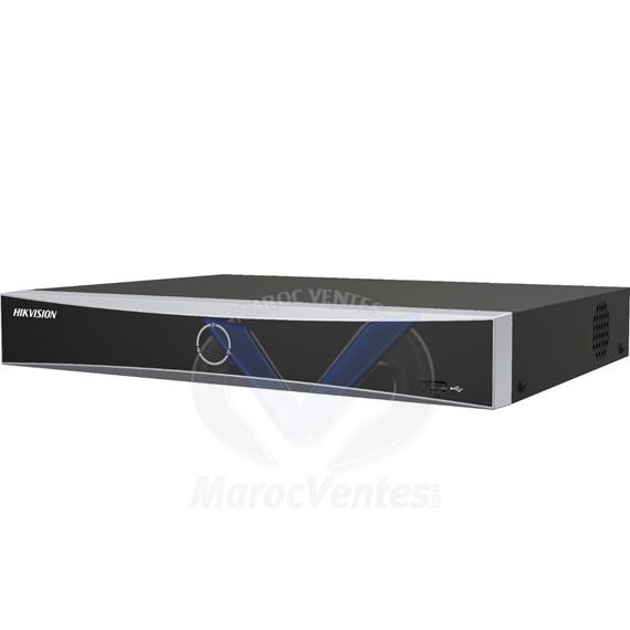 Enregistreur NVR 8 canaux PoE, 12 Mpx, AcuSense 7608NXI-K1/8P