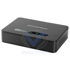Adaptateur analogique hybride doté d'un port FXS et d'un port FXO prenant en charge 2 comptes SIP HT813