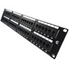 PANNEAU DE BRASSAGE 48 PORTS UTP CAT6 LINXCOM