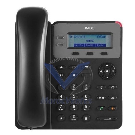 Téléphone IP de Bureau 1 Comptes SIP 2 Touches de Lignes PoE Intégré Copy ITX 1615