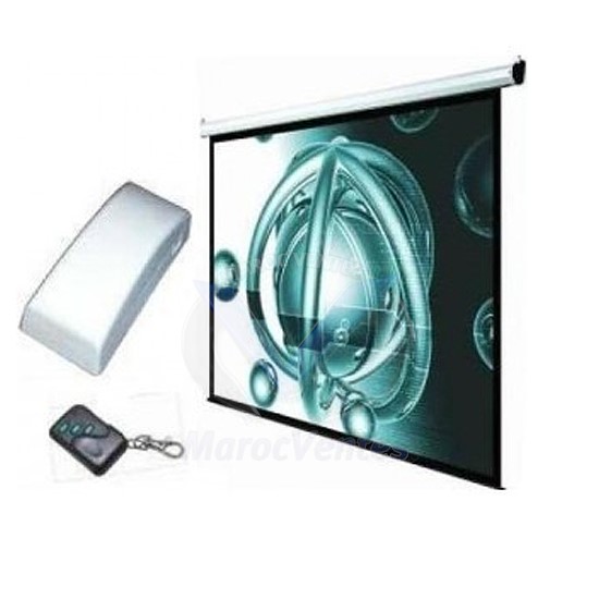 ECRAN DE PROJECTION DIGITAL MURAL AUTOMATIQUE 4X3 METRES 4X3 ELEC