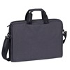 Sac à bandoulière noir pour ordinateur portable 15,6  