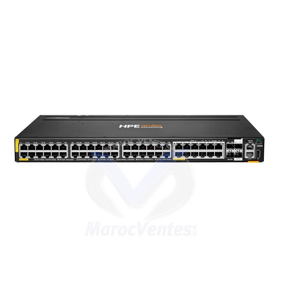 Aruba 6200M 36G 12SR5 Class6 PoE 4SFP+ Switch [36 ports 10/100/1000 PoE + 12 ports 1G/2.5G/5G PoE+ 4 ports SFP+, L3 Full managed] R8Q71A