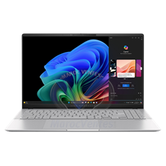 ASUS VIVOBOOK S15 S5507QA 15.6" OLED Qualcomm SNAPDRAGON 16Go 1To SSD W11H Silver 24M 90NB14Q2-M00120