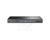 Tplink JetStream™ 24-Port Gigabit L2+ Managed Switch with 4 SFP SlotsPORT: 24× Gigabit RJ45 Ports, 4× Gigabit SFP Slots, RJ45/Micro-USB Console PortSPEC: 1U 19-inch Rack-mountable Steel CaseFEATURE: Integration with Omada SDN Controller, Static Rout TL-SG