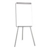 Tableau Magnétique Paperboard  Flipchart avec Support Papier & Trepieds