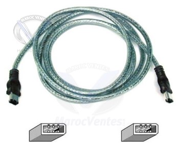 Cable IEEE 1394 FireWire (6-pin/6-pin) 1.8m