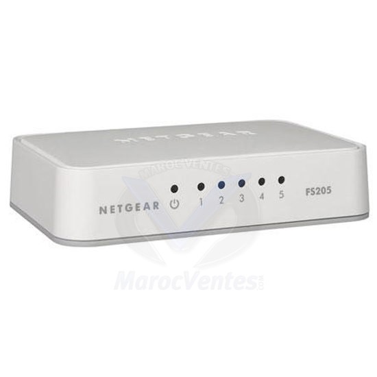 Switch 5 Ports 10/100 Mbps FS205