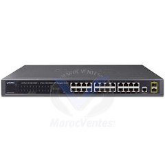 SWITCH PLANET MANAGED NIV2-24P GIGA RJ45+2P SFP GS-4210-24T2S