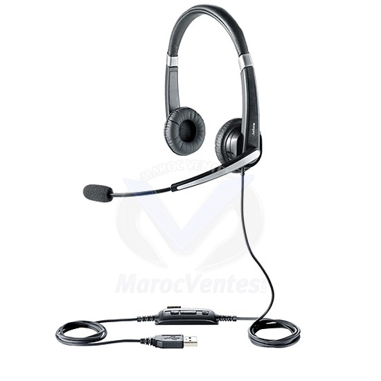 Casque filaire Plug&Play grâce à une connexion USB JAB-12496