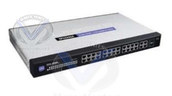 Switch 24 ports 10/100 et 4 ports Gigabit SP SPS224G4-G5