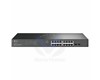 Tplink JetStream™ 16-Port Gigabit Smart Switch with 2 Gigabit SFP SlotsPORT: 16× Gigabit RJ45 Ports, 2× Gigabit SFP SlotsSPEC: 1U 19-inch Rack-mountable Steel CaseFEATURE: Integration with Omada SDN Controller, Static Routing, 802.1Q VLAN, STP/RSTP/ TL-SG