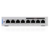 Switch réseau 8 ports 10/100/1000 Mbps dont 4 PoE+ 48V administrable 60 Watts