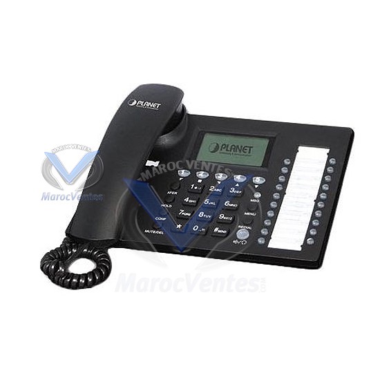 Téléphone IP PoE de professionnel avec 5-Line VIP-361PE