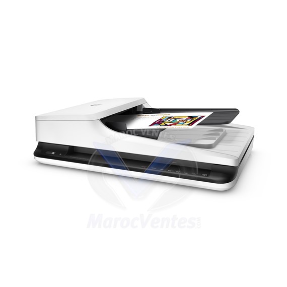 HP Scanjet Pro 2500 f1 20ppm/40ipm 300DPI one pass R/V ADF 5 L2747A